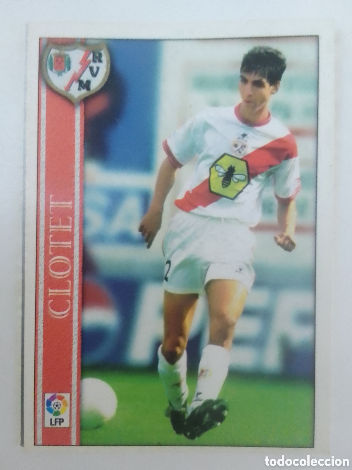 Cromos de f&uacute;tbol: Mundicromo 2001 n&deg; 178 Clotet &bull; Rayo Vallecano.