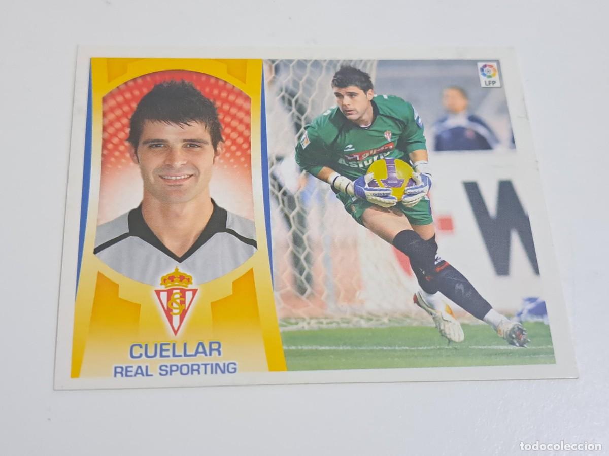 Cromos de f&uacute;tbol: CROMO LIGA 09-10 2009-10 CUELLAR NUMERO 1 SPORTING GIJON EDICIONES ESTE NUNCA PEGADO