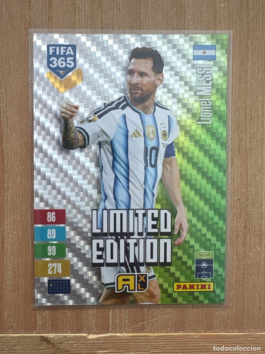 Cromos de f&uacute;tbol: CROMO Fifa 365 2027 Limited Edition Lionel Messi Argentina Adreanlyn XL C&Oacute;DIGO SIN ACTIVAR