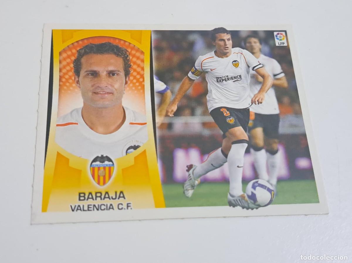 Cromos de f&uacute;tbol: CROMO LIGA 09-10 2009-10 BARAJA NUMERO 9 VALENCIA CF EDICIONES ESTE NUNCA PEGADO