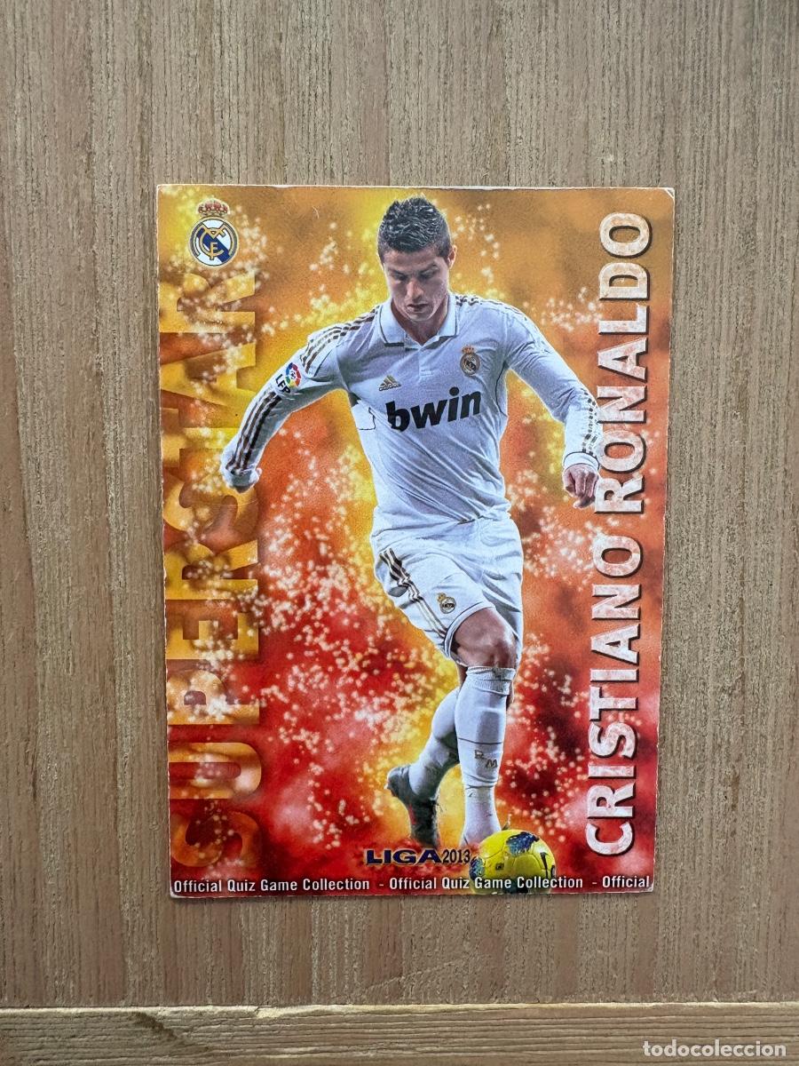 Cromos de Futebol: 28. CRISTIANO RONALDO SUPERSTAR REAL MADRID MATE MUNDICROMO N 27 2012-13 12-13
