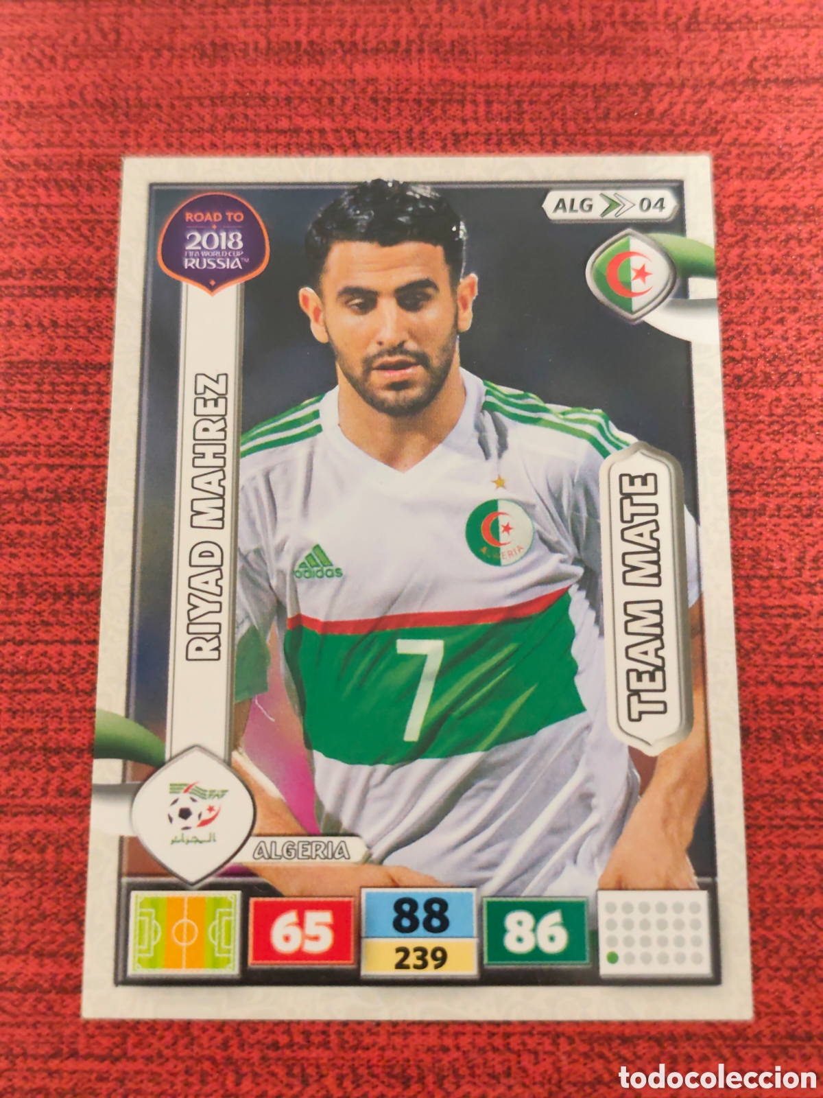 Cromos de f&uacute;tbol: ALG_04 MAHREZ ALGERIA ADRENALYN XL ROAD TO RUSSIA 2018