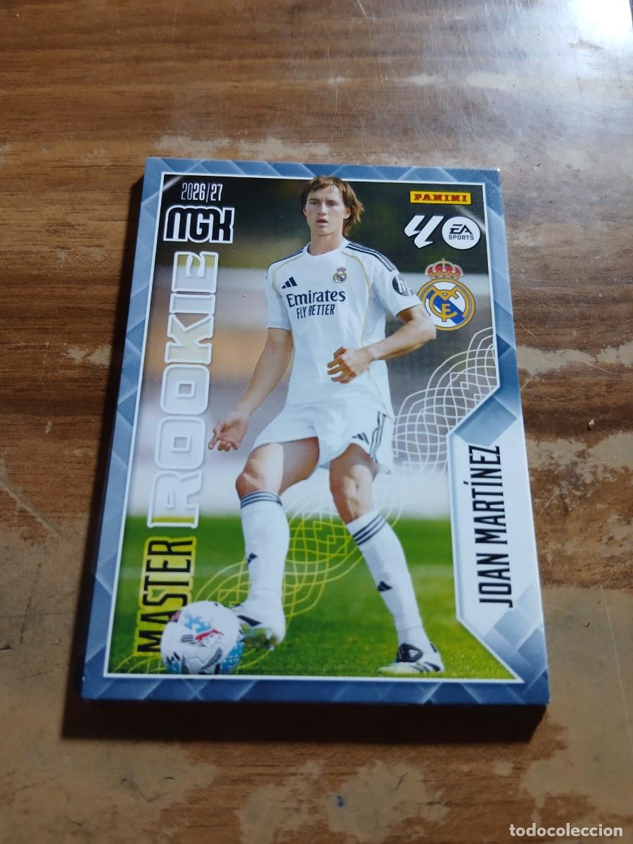 Cromos de f&uacute;tbol: CARD MEGACRACKS TEMPORADA 26/27: MASTER ROOKIE JOAN MART&Iacute;NEZ, N&deg; 413