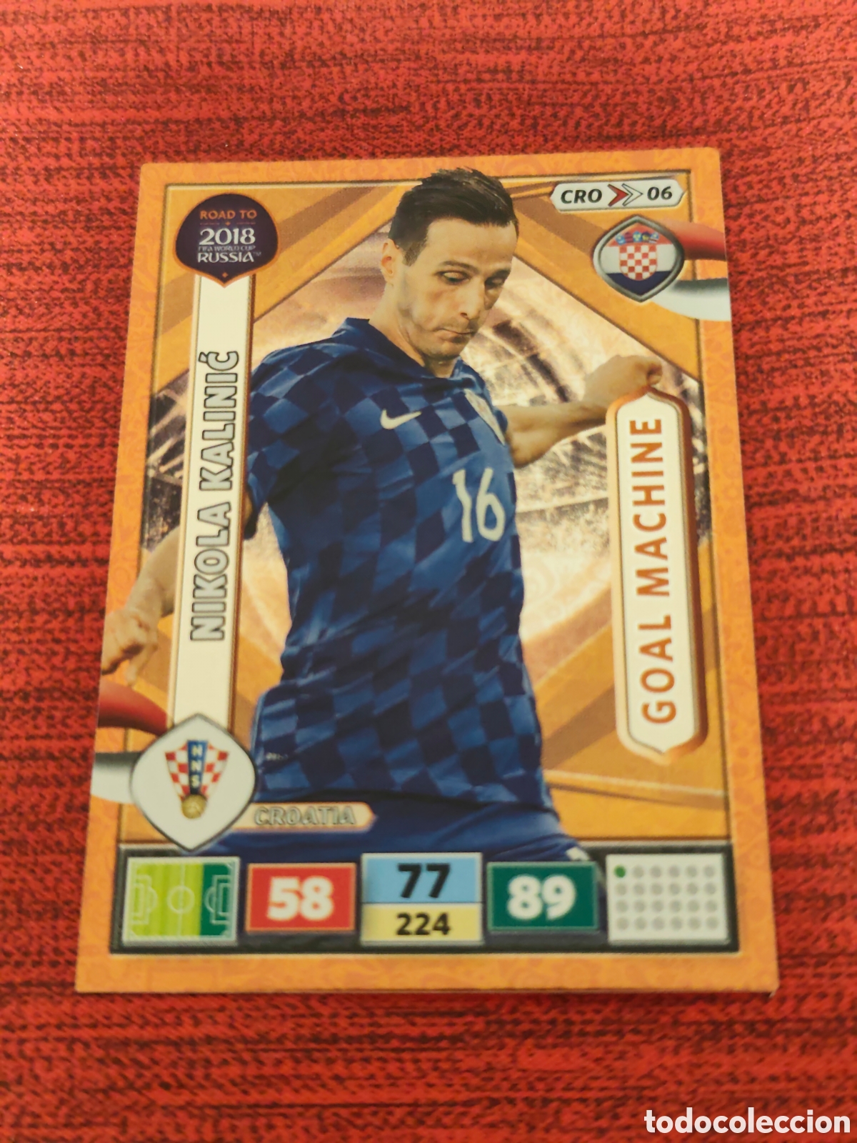Cromos de f&uacute;tbol: CRO_06 KALINIĆ CROACIA ADRENALYN XL ROAD TO RUSSIA 2018