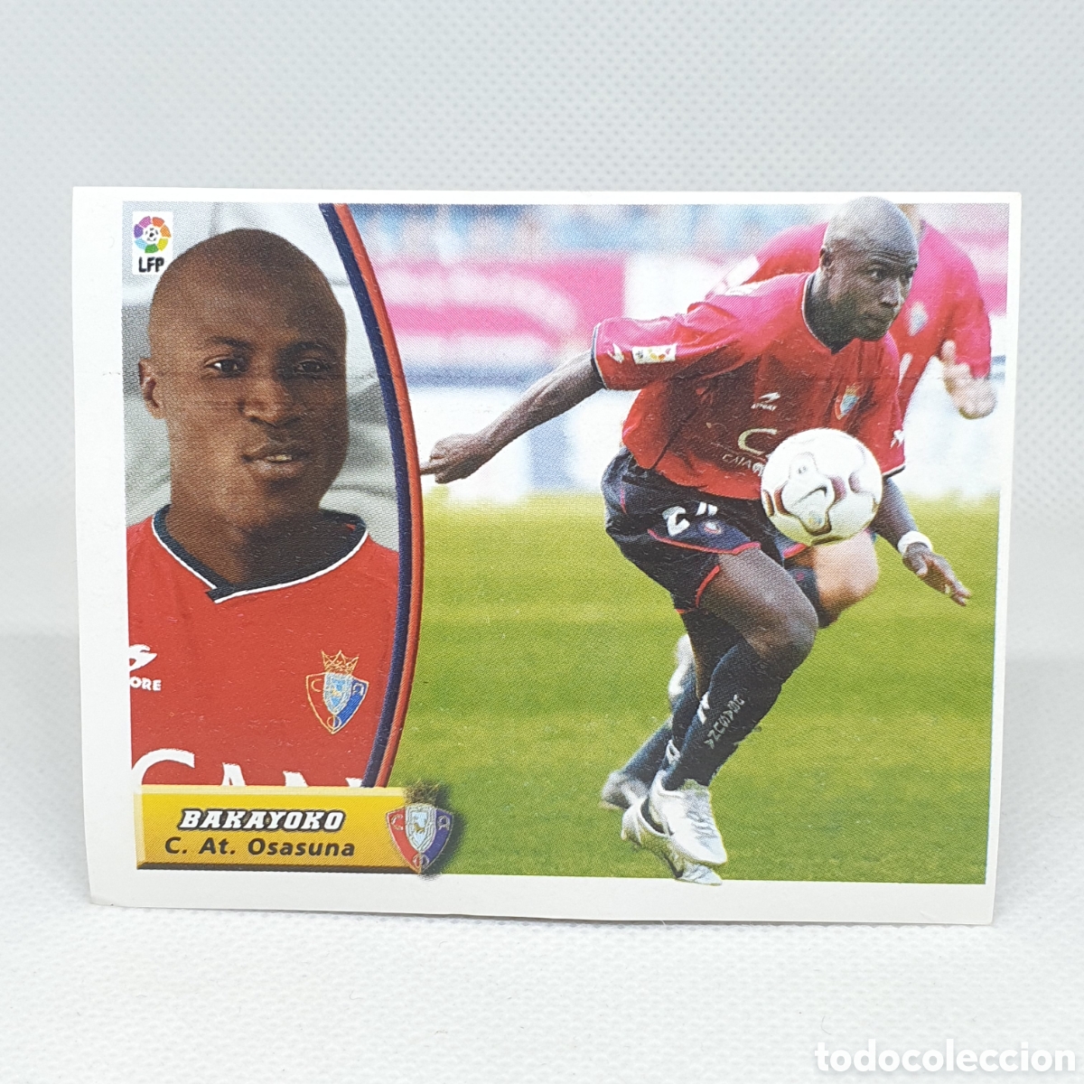 Cromos de f&uacute;tbol: ⚽️ CROMO D FUTBOL BAKAYOKO OSASUNA ULTIMOS FICHAJES N.48 LIGA 2003-2004 ESTAMPAS EDICIONES ESTE LIGA