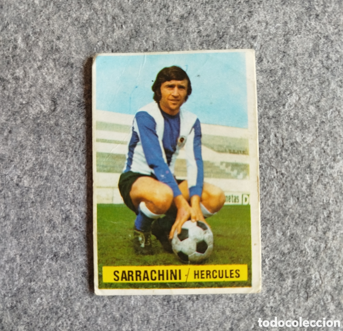 Football Stickers: SIN PEGAR SARRACHINI H&Eacute;RCULES 74 75 1974 1975 EDICIONES ESTE CROMO NUEVO NUNCA PEGADO