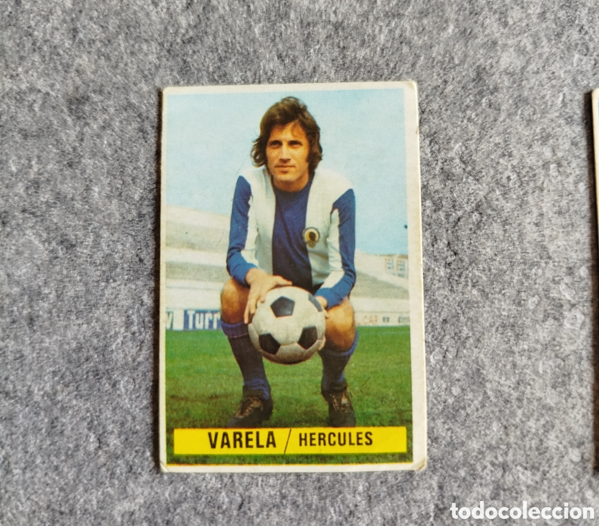 Football Stickers: SIN PEGAR VARELA H&Eacute;RCULES 74 75 1974 1975 EDICIONES ESTE CROMO NUEVO NUNCA PEGADO