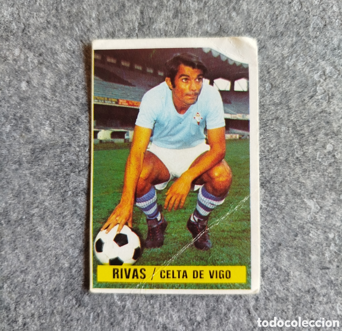 Cromos de f&uacute;tbol: DESPEGADO RIVAS CELTA DE VIGO 74 75 1974 1975 EDICIONES ESTE CROMO