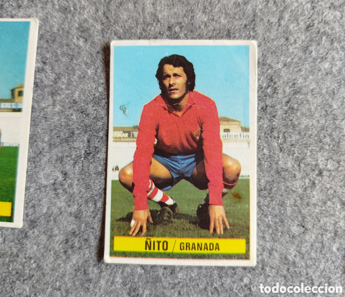 Cromos de f&uacute;tbol: DESPEGADO &Ntilde;ITO GRANADA 74 75 1974 1975 EDICIONES ESTE CROMO