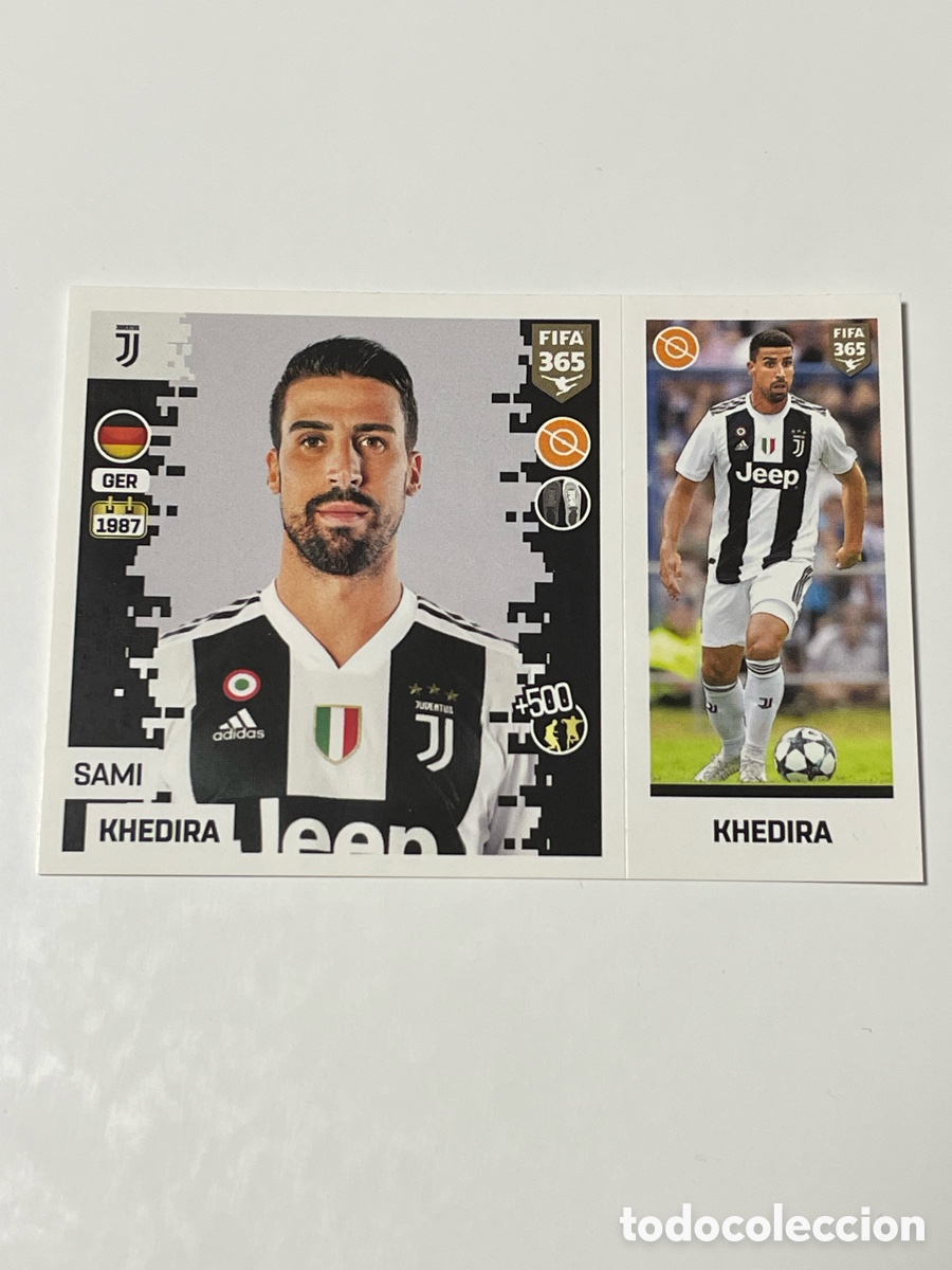 Cromos de f&uacute;tbol: Sami Khedira Juventus Panini 365 18/19 #211