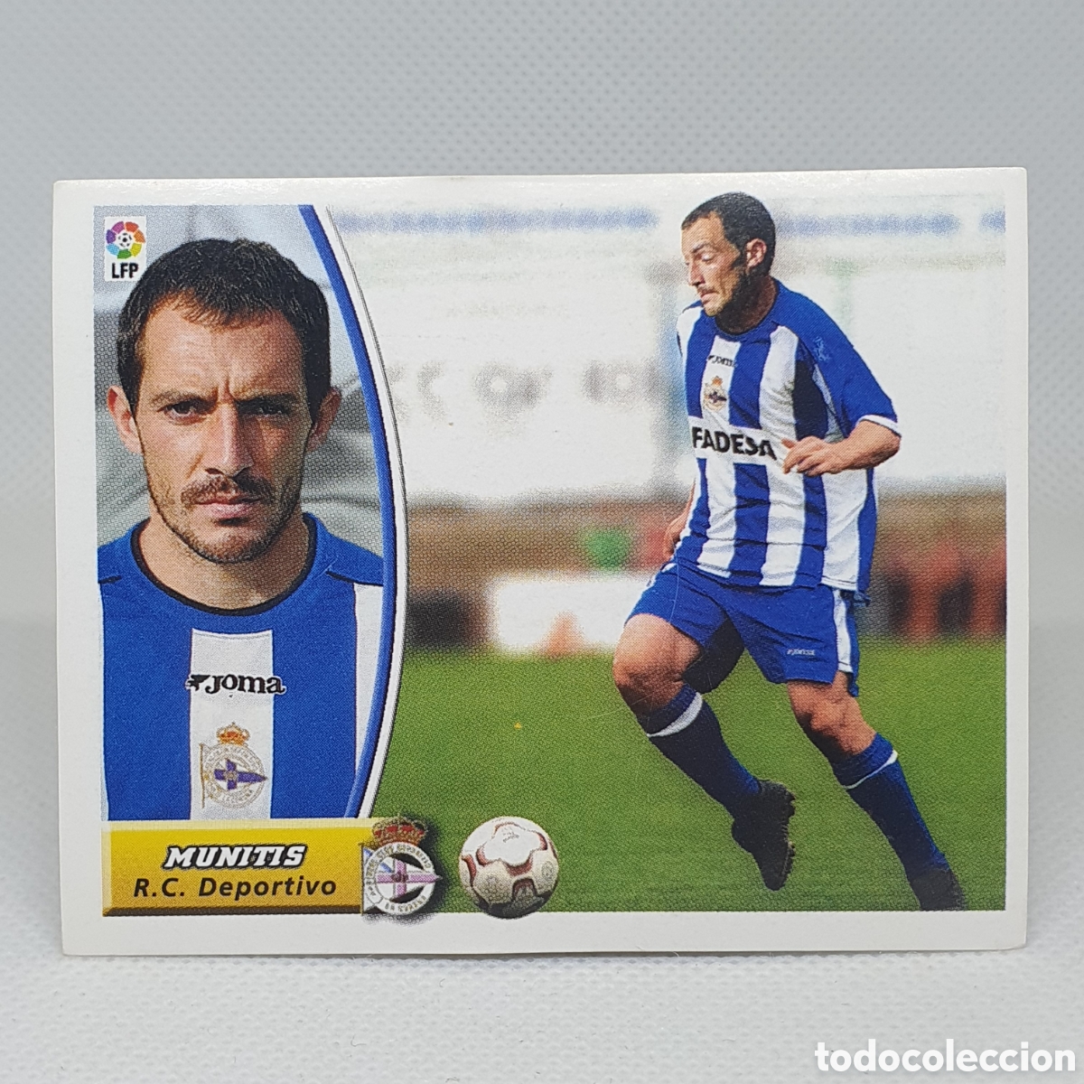 Cromos de f&uacute;tbol: ⚽️ CROMO DE FUTBOL MUNITIS DEPORTIVO ULTIMOS FICHAJES N.48 LIGA 2003-2004 ESTAMPAS EDICIONES ESTE