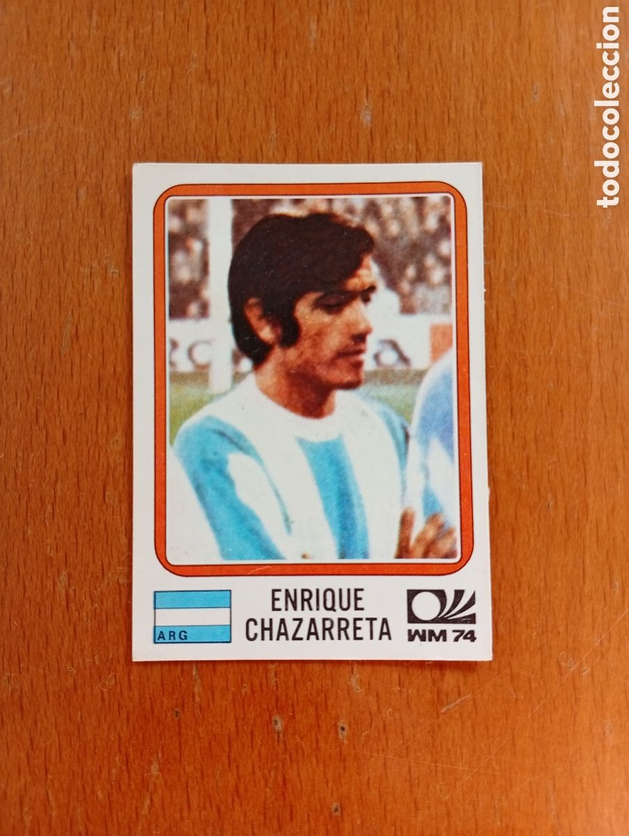 Fu&szlig;ball-Sticker: MUNICH 74 - N&ordm; 326 CHAZARRETA - ARGENTINA - CAMPEONATO MUNDIAL DE FUTBOL 1974