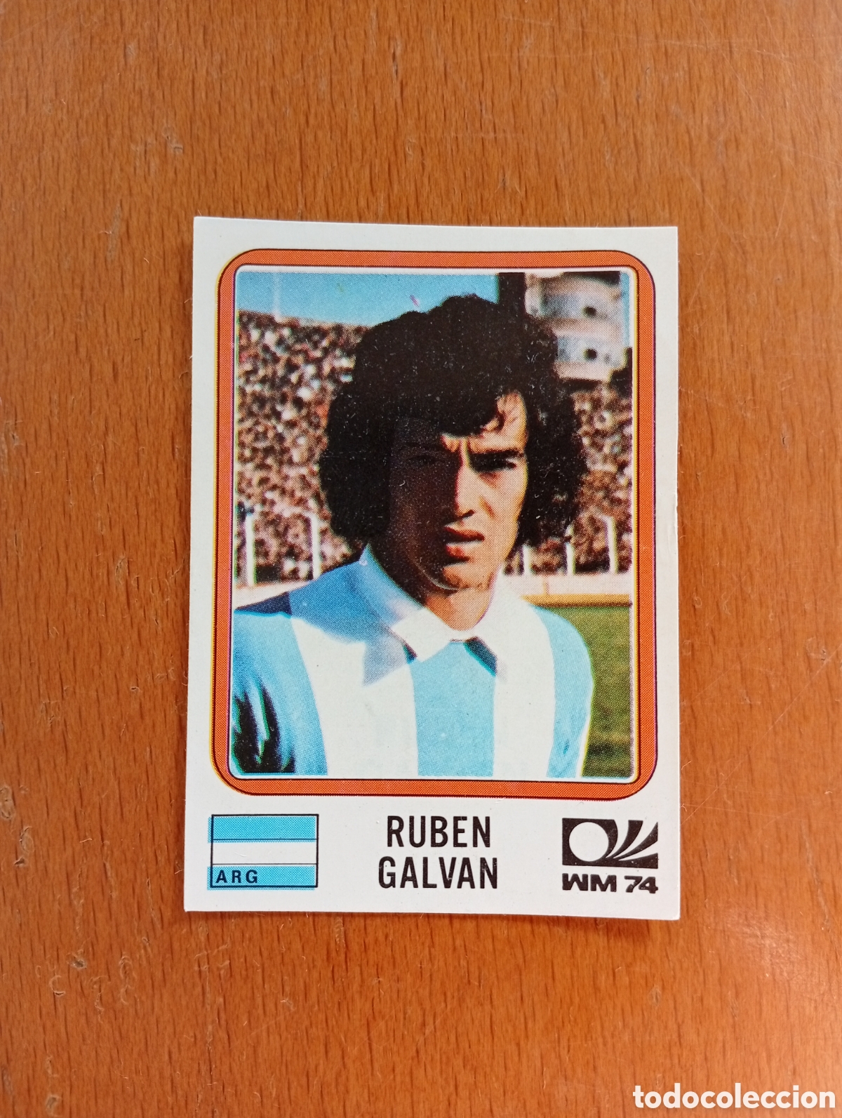 Fu&szlig;ball-Sticker: MUNICH 74 - N&ordm; 329 GALVAN - ARGENTINA - CAMPEONATO MUNDIAL DE FUTBOL 1974