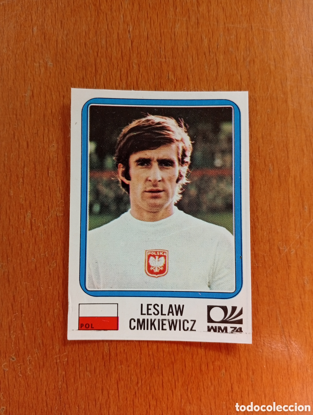 Fu&szlig;ball-Sticker: MUNICH 74 - N&ordm; 345 CMIKIEWICZ - POLONIA - CAMPEONATO MUNDIAL DE FUTBOL 1974