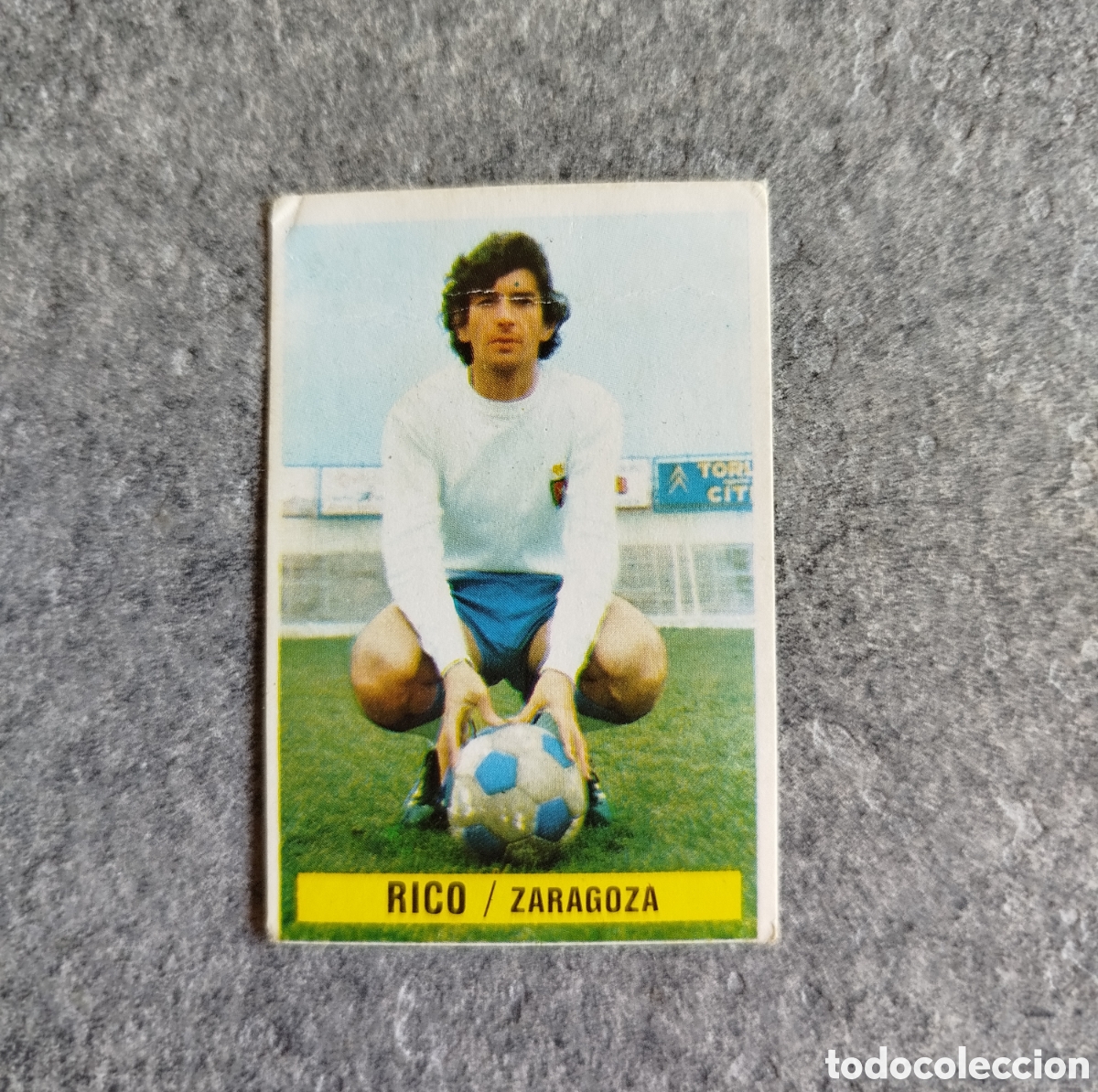 Cromos de f&uacute;tbol: DESPEGADO RICO ZARAGOZA 74 75 1974 1975 EDICIONES ESTE CROMO