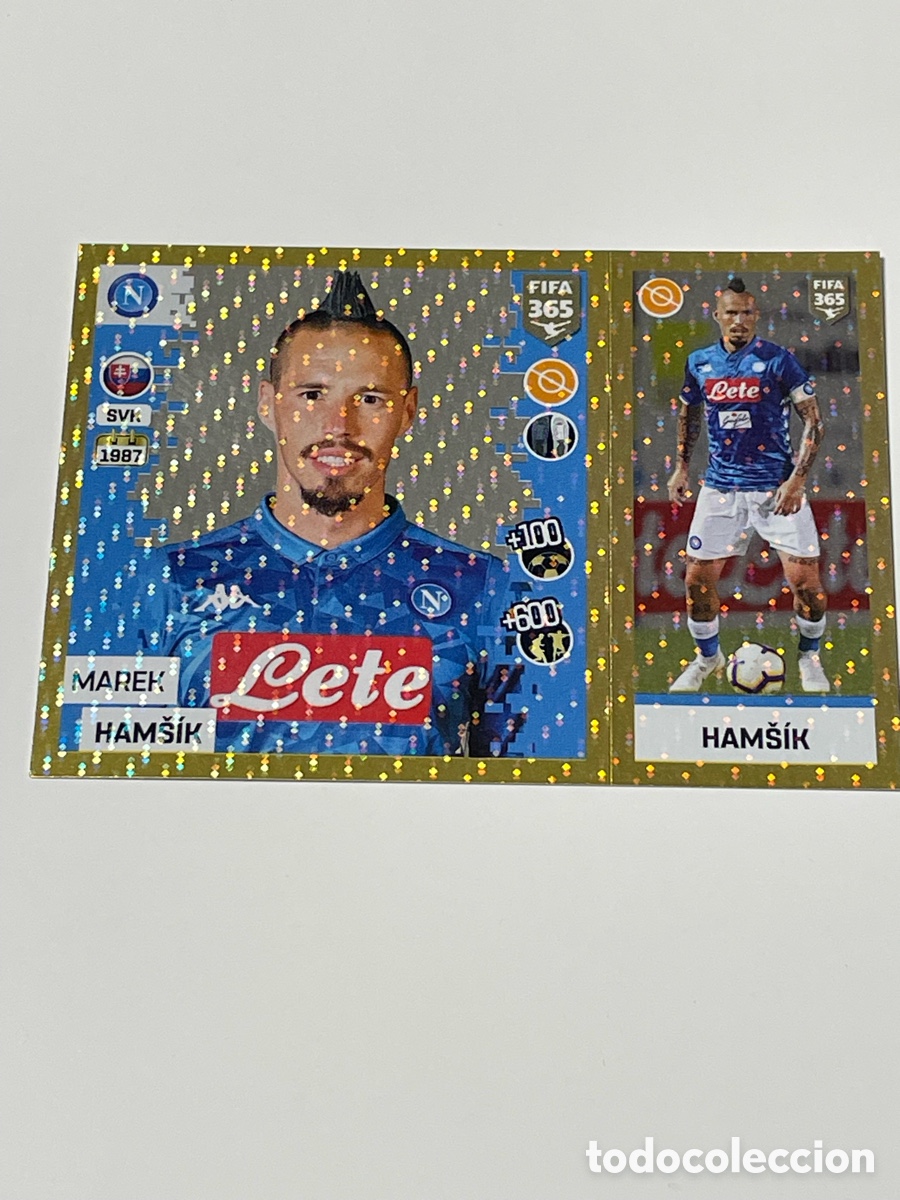 Cromos de f&uacute;tbol: Marek Ham&scaron;ik N&aacute;poles Panini 365 18/19 #227
