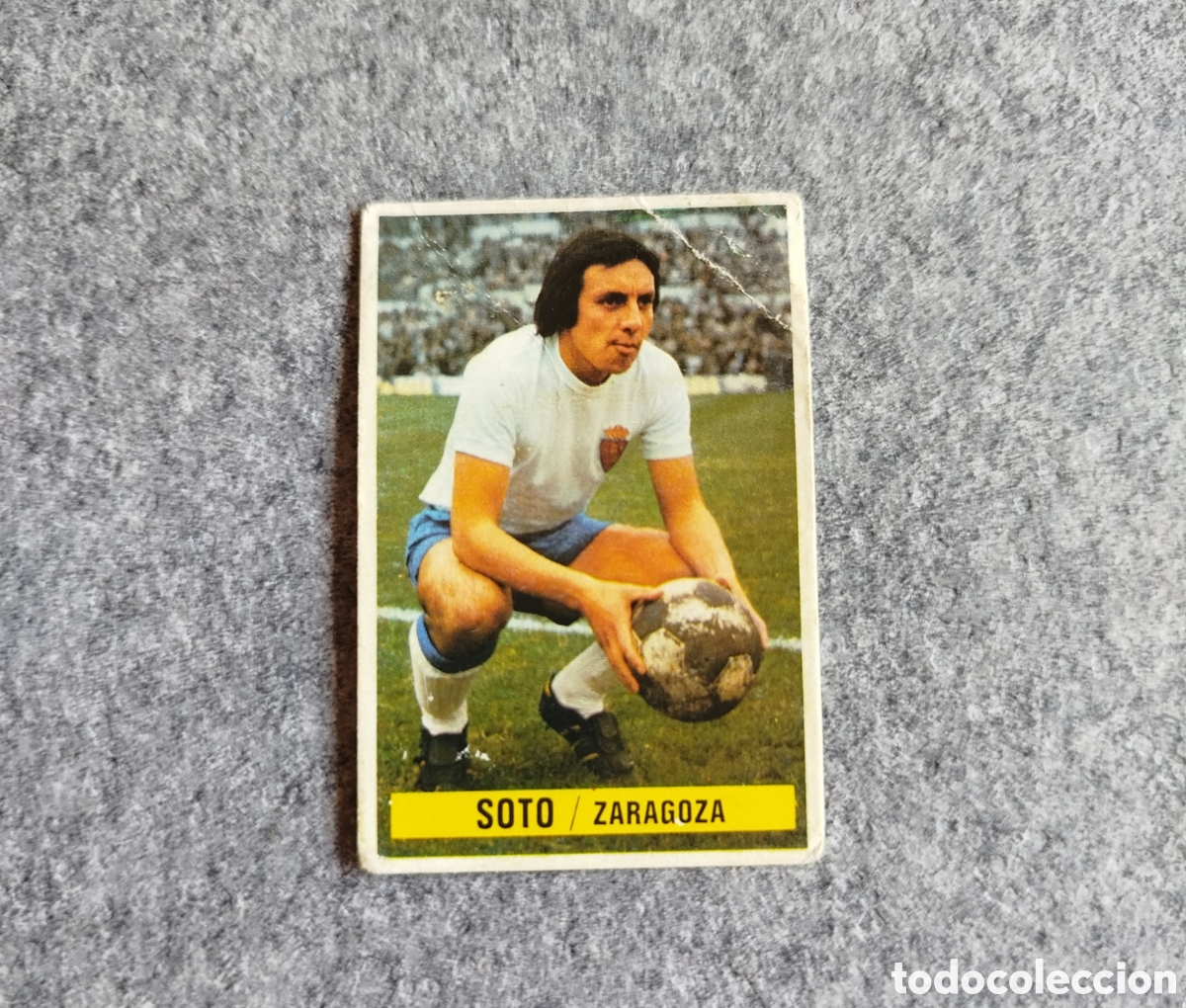 Cromos de f&uacute;tbol: DESPEGADO SOTO ZARAGOZA 74 75 1974 1975 EDICIONES ESTE CROMO