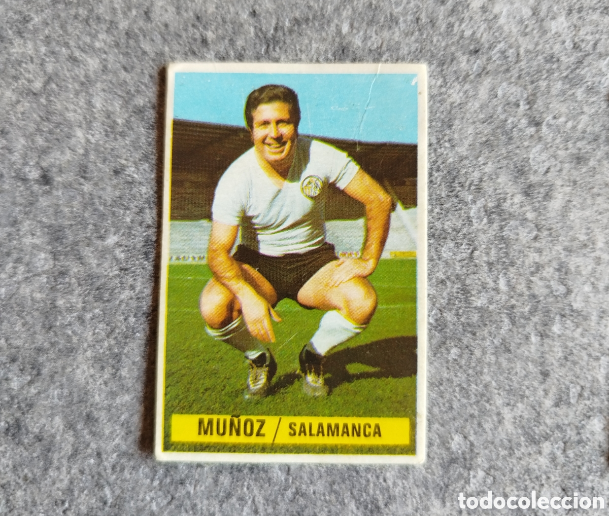 Cromos de f&uacute;tbol: DESPEGADO MU&Ntilde;OZ SALAMANCA 74 75 1974 1975 EDICIONES ESTE CROMO