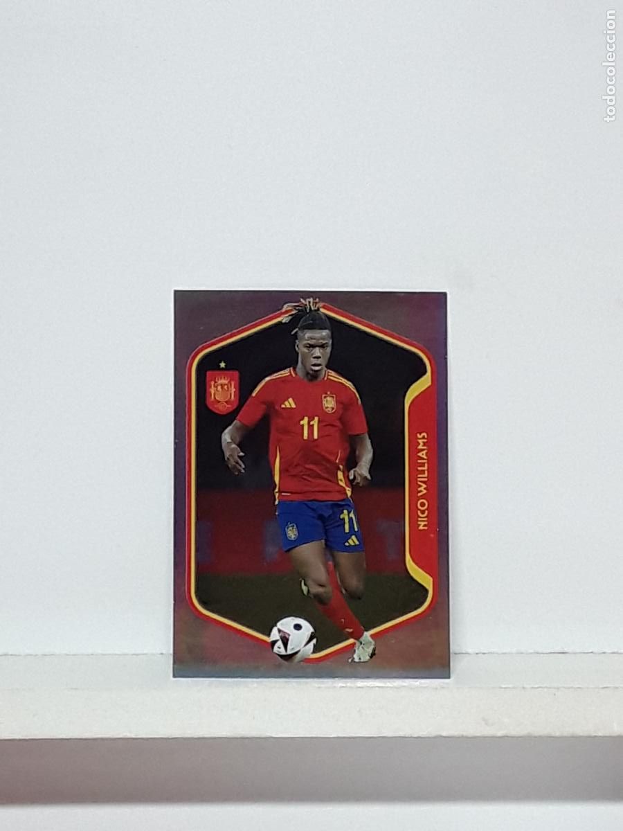 Cromos de f&uacute;tbol: MUNDIAL 2026 EEUU CANADA MEXICO CARREFOUR SELECCION ESPA&Ntilde;OLA ALBUM PANINI ESPA&Ntilde;A N 60 NICO WILLIAMS