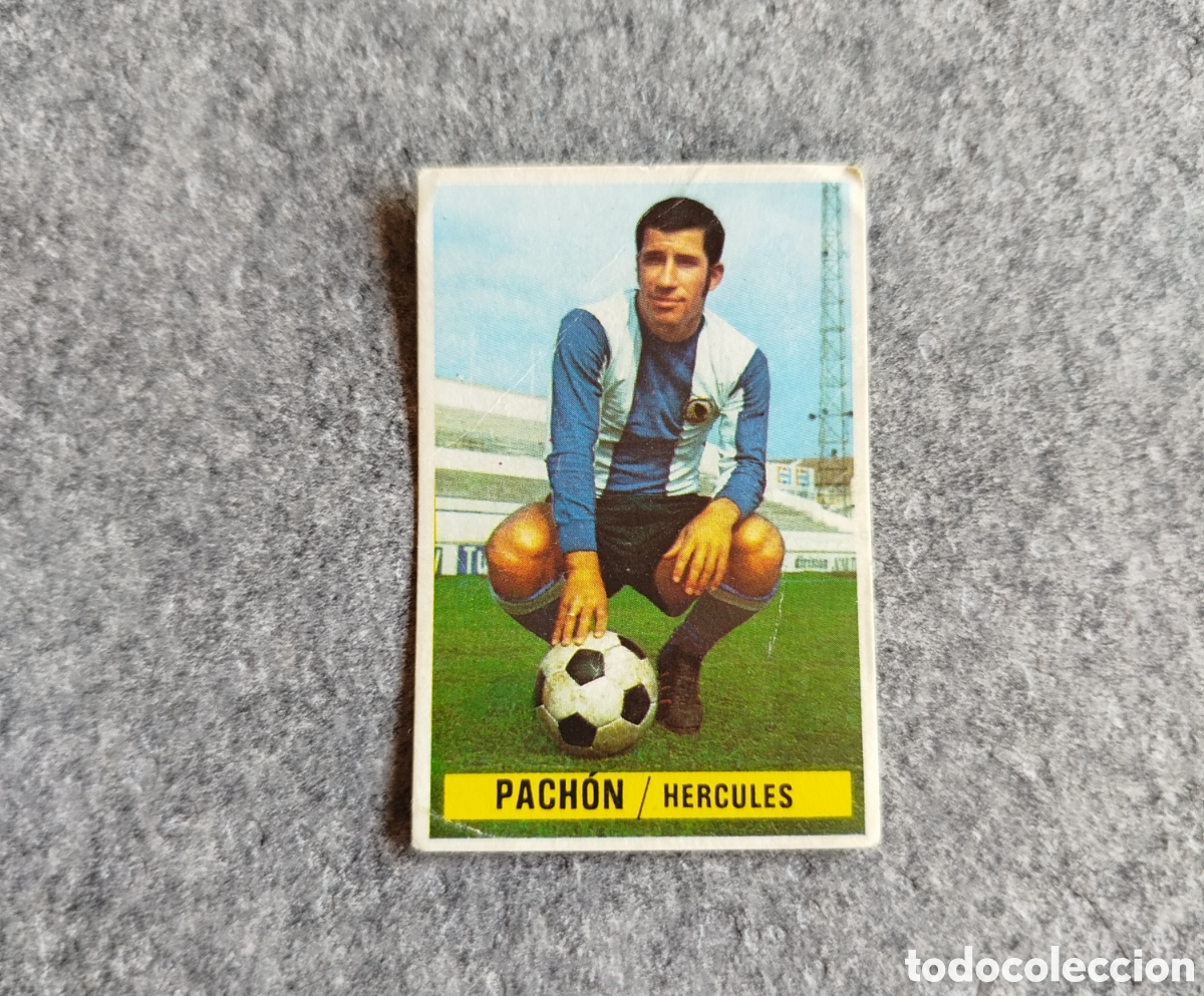 Cromos de f&uacute;tbol: DESPEGADO PACH&Oacute;N H&Eacute;RCULES 74 75 1974 1975 EDICIONES ESTE CROMO