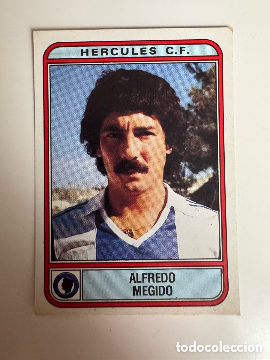 Cromos de f&uacute;tbol: Figurine Panini Futbol 81 - 82 1981 1982 Hercules CF &ndash; N&ordm; 167 &ndash; ALFREDO MEGIDO