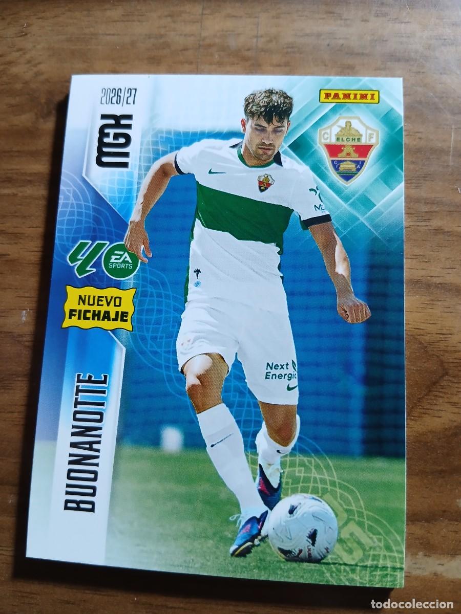 Cromos de f&uacute;tbol: CARD MEGACRACKS TEMPORADA 26/27: NUEVO FICHAJE BOUNANOTE, N&deg; 480