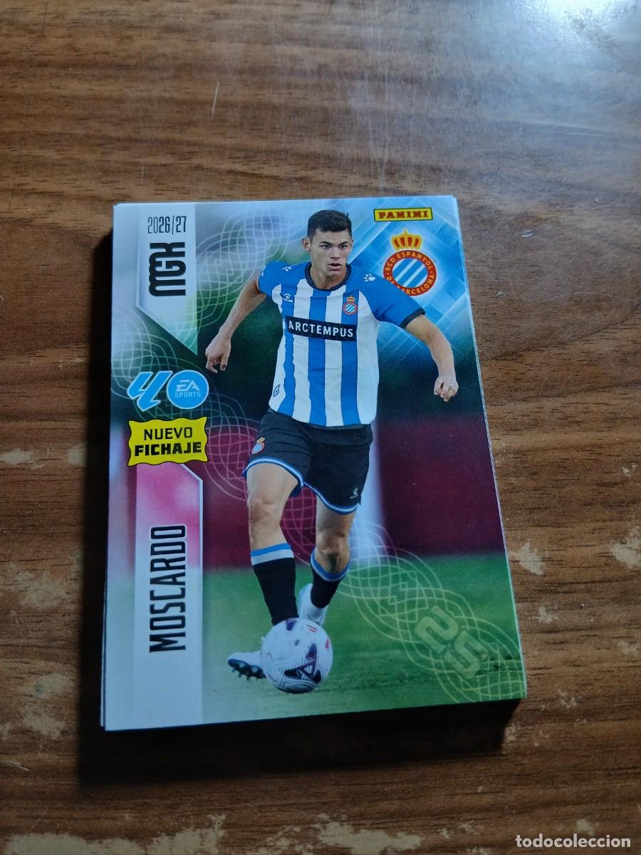 Cromos de f&uacute;tbol: CARD MEGACRACKS TEMPORADA 26/27: NUEVO FICHAJE MOSCARDO, N&deg; 482