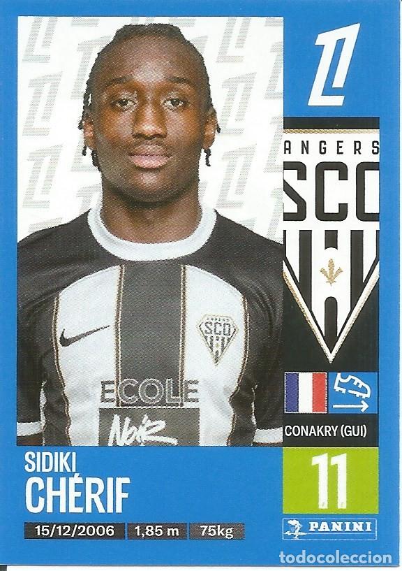 Cromos de f&uacute;tbol: Cromo n.&ordm; 31 - Sidiki Ch&eacute;rif - Angers SCO - Foot 2024 2025 - Ligue 1 McDonald's (Panini) - UNFP