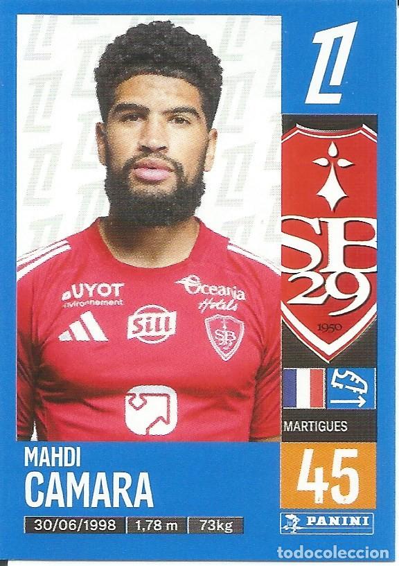Cromos de f&uacute;tbol: Cromo n.&ordm; 78 - Mahdi Camara - SB29 Bretois - Foot 2024 2025 - Ligue 1 McDonald's (Panini) - UNFP