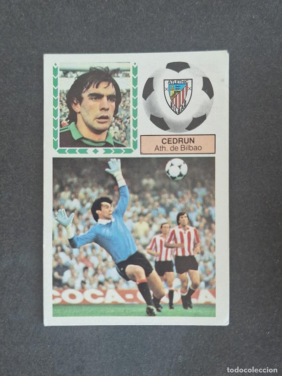 Cromos de f&uacute;tbol: L6 CEDRUN ATHLETIC CLUB DE BILBAO LIGA ESTE 1983 1984 83 84 DESPEGADO RECUPERADO