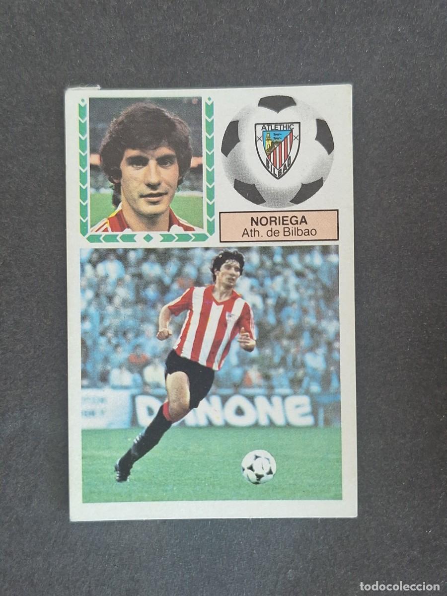 Cromos de f&uacute;tbol: L6 NORIEGA ATHLETIC CLUB DE BILBAO LIGA ESTE 1983 1984 83 84 DESPEGADO RECUPERADO