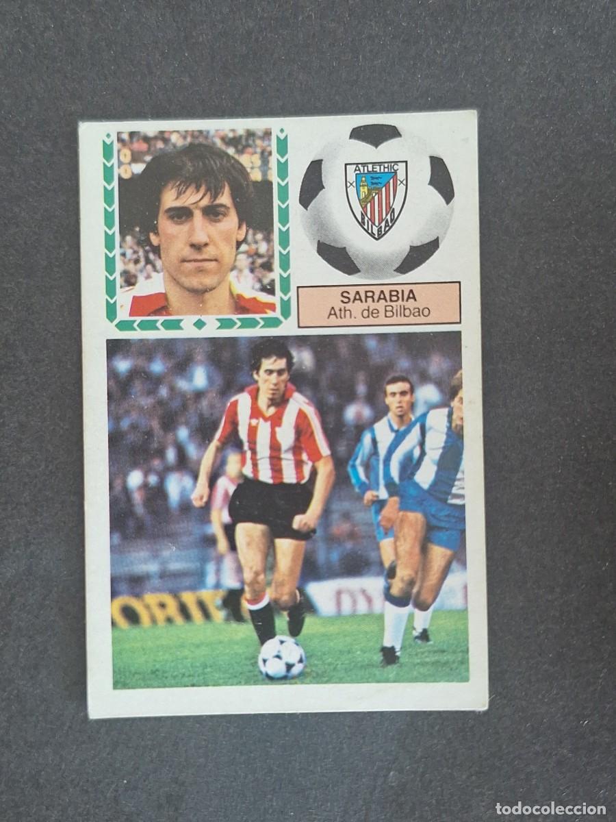 Cromos de f&uacute;tbol: L6 SARABIA ATHLETIC CLUB DE BILBAO LIGA ESTE 1983 1984 83 84 DESPEGADO RECUPERADO