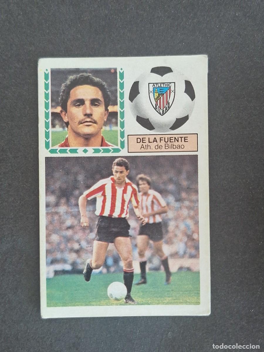 Cromos de f&uacute;tbol: L6 DE LA FUENTE ATHLETIC CLUB DE BILBAO LIGA ESTE 1983 1984 83 84 DESPEGADO RECUPERADO