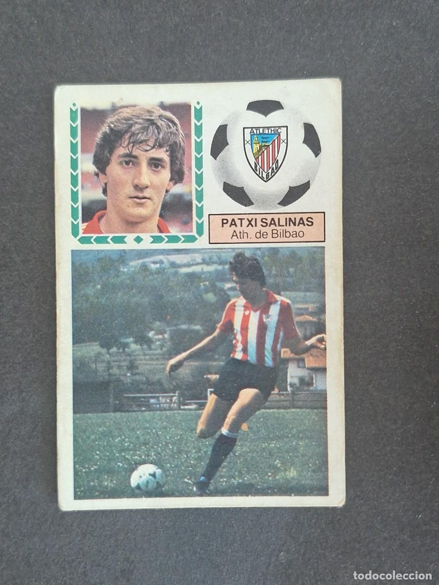 Cromos de f&uacute;tbol: L6 PATXI SALINAS ATHLETIC CLUB DE BILBAO LIGA ESTE 1983 1984 83 84 DESPEGADO RECUPERADO