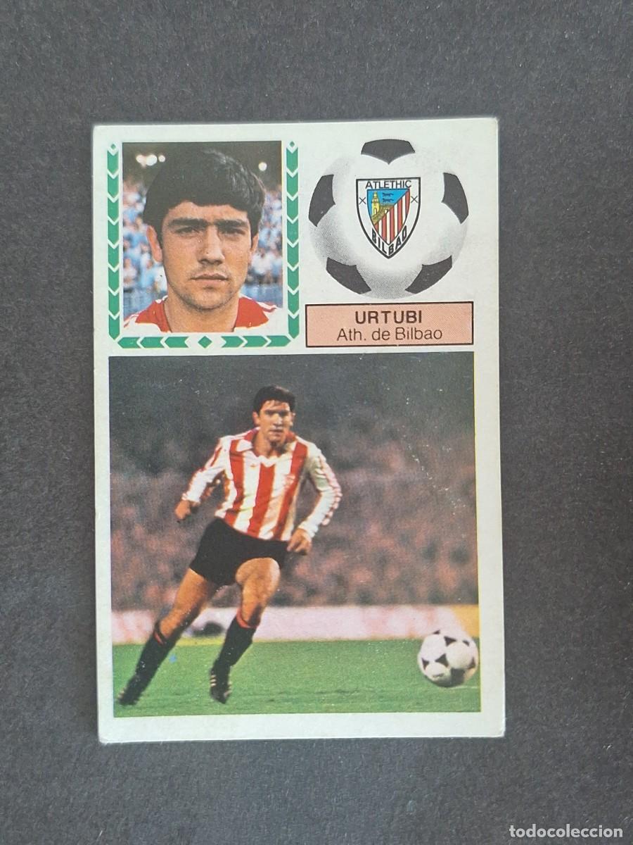 Fu&szlig;ball-Sticker: L6 URTUBI ATHLETIC CLUB DE BILBAO LIGA ESTE 1983 1984 83 84 DESPEGADO RECUPERADO