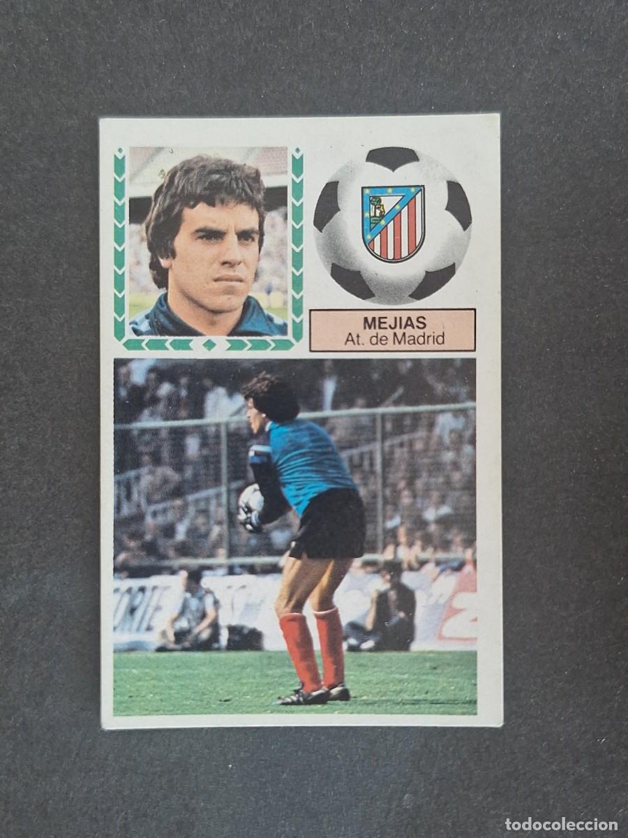 Fu&szlig;ball-Sticker: L6 MEJIAS ATLETICO DE MADRID LIGA ESTE 1983 1984 83 84 DESPEGADO RECUPERADO