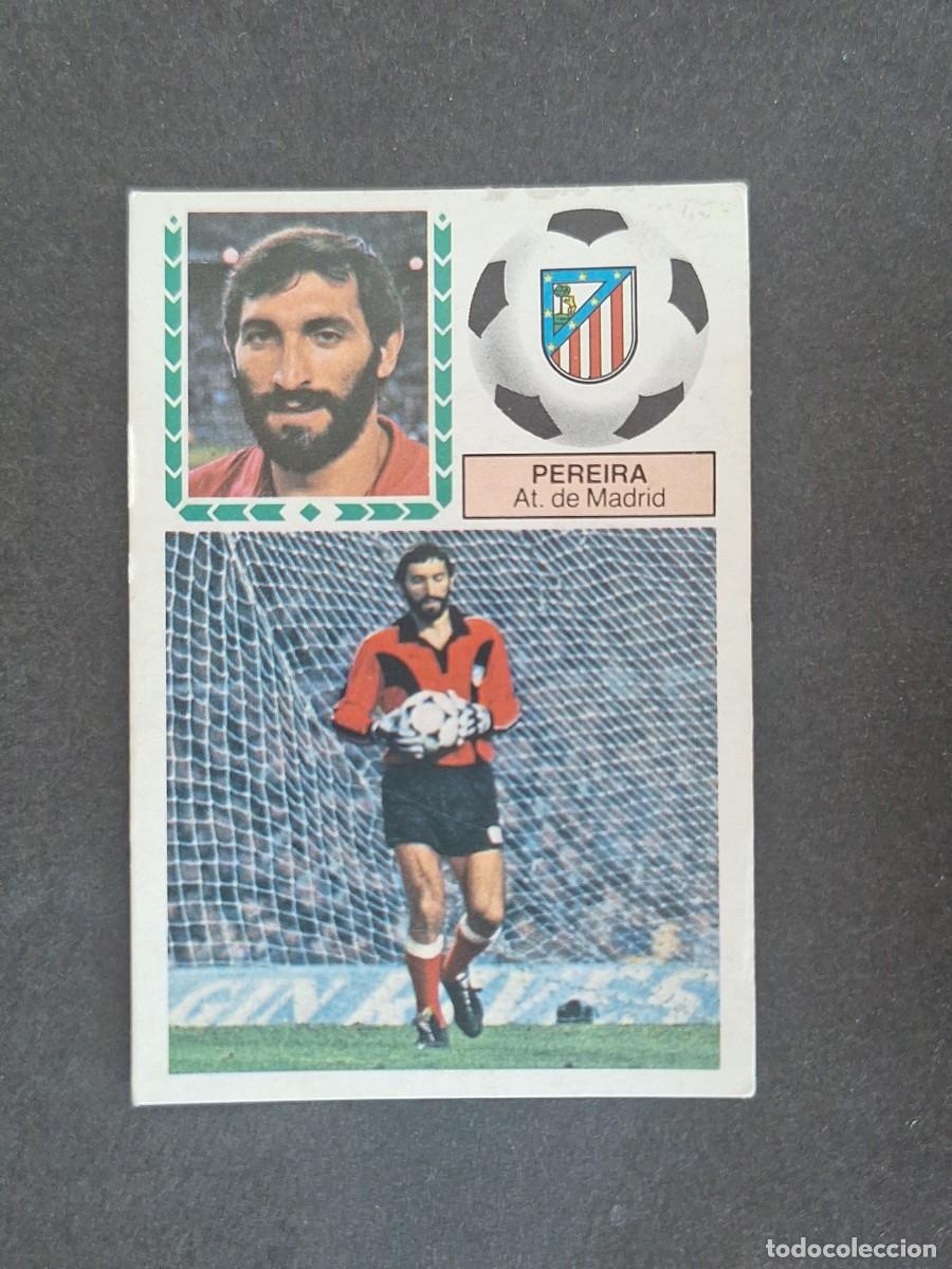 Fu&szlig;ball-Sticker: L6 PEREIRA ATLETICO DE MADRID LIGA ESTE 1983 1984 83 84 DESPEGADO RECUPERADO