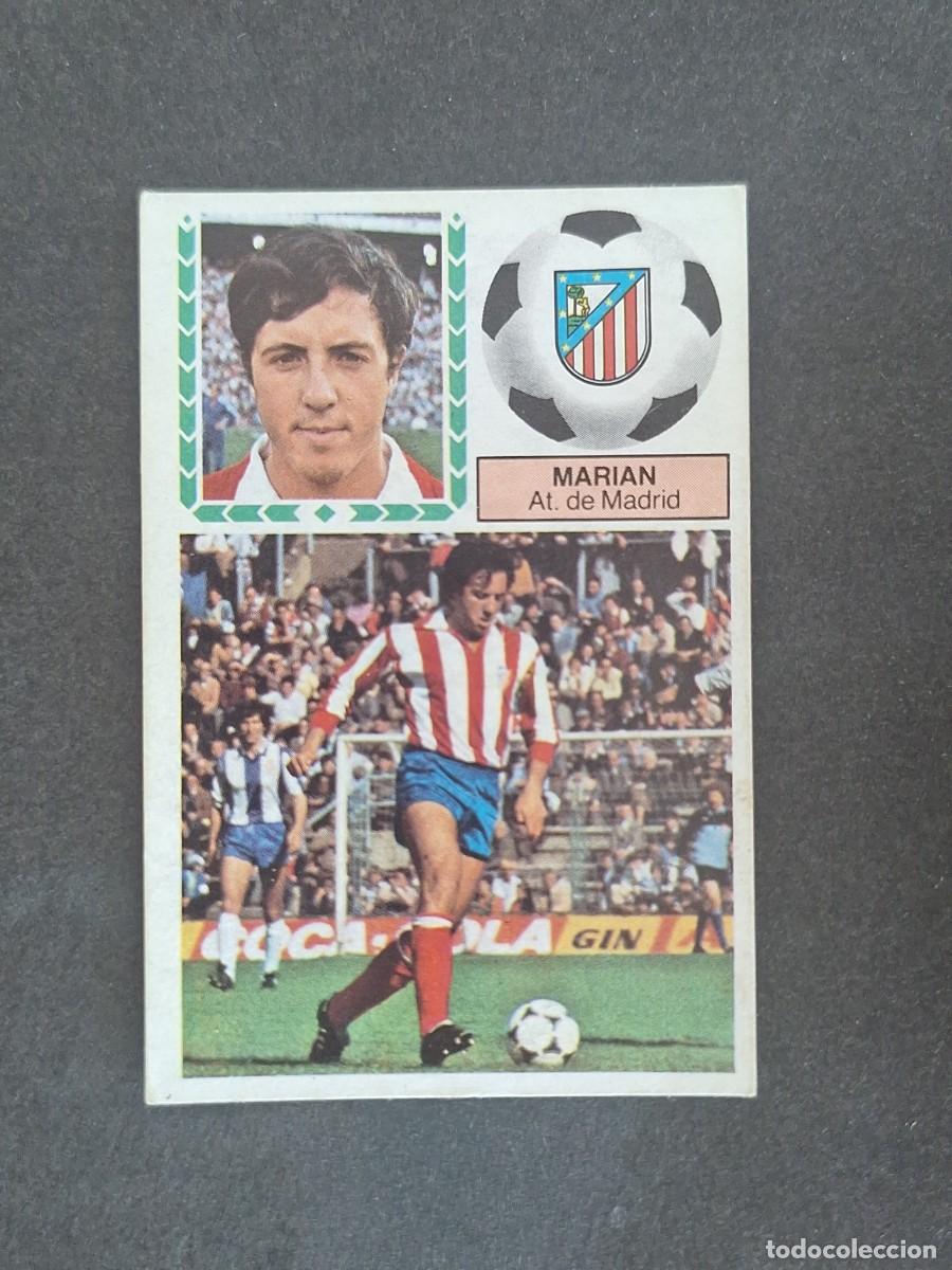 Fu&szlig;ball-Sticker: L6 MARIAN ATLETICO DE MADRID LIGA ESTE 1983 1984 83 84 DESPEGADO RECUPERADO