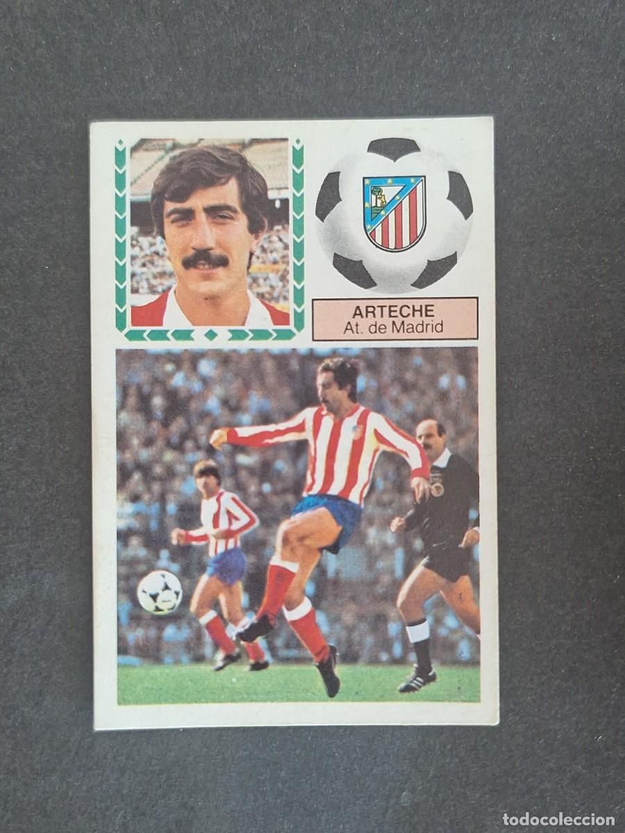 Cromos de f&uacute;tbol: L6 ARTECHE ATLETICO DE MADRID LIGA ESTE 1983 1984 83 84 DESPEGADO RECUPERADO