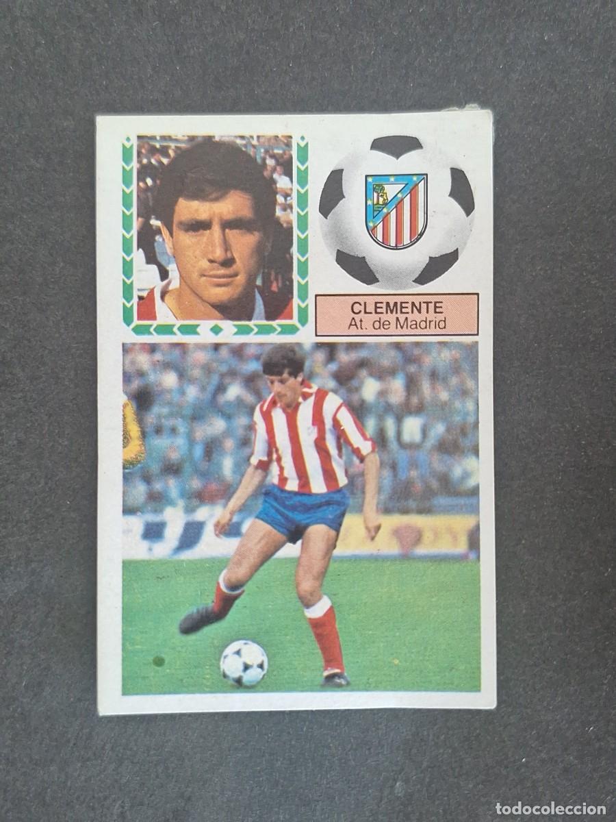 Cromos de f&uacute;tbol: L6 CLEMENTE ATLETICO DE MADRID LIGA ESTE 1983 1984 83 84 DESPEGADO RECUPERADO