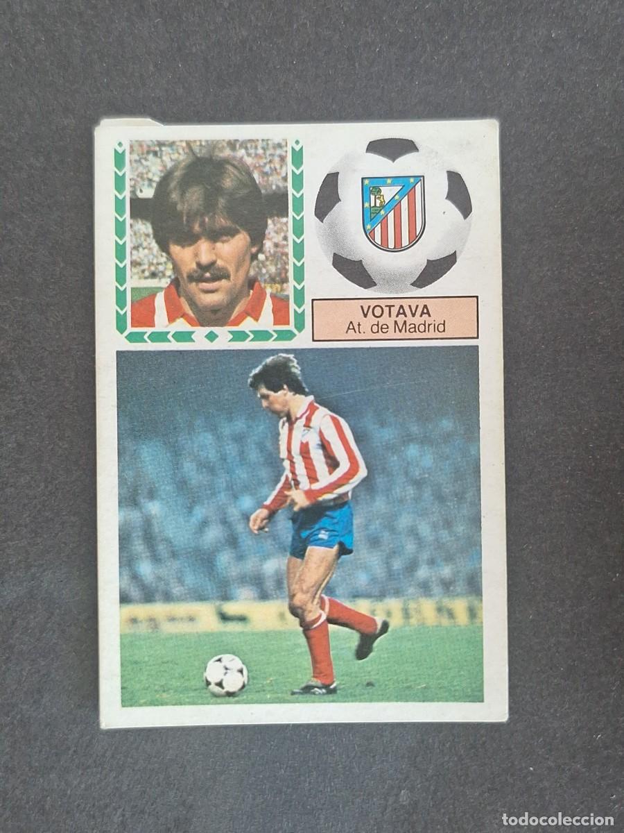 Cromos de f&uacute;tbol: L6 VOTAVA ATLETICO DE MADRID LIGA ESTE 1983 1984 83 84 DESPEGADO RECUPERADO