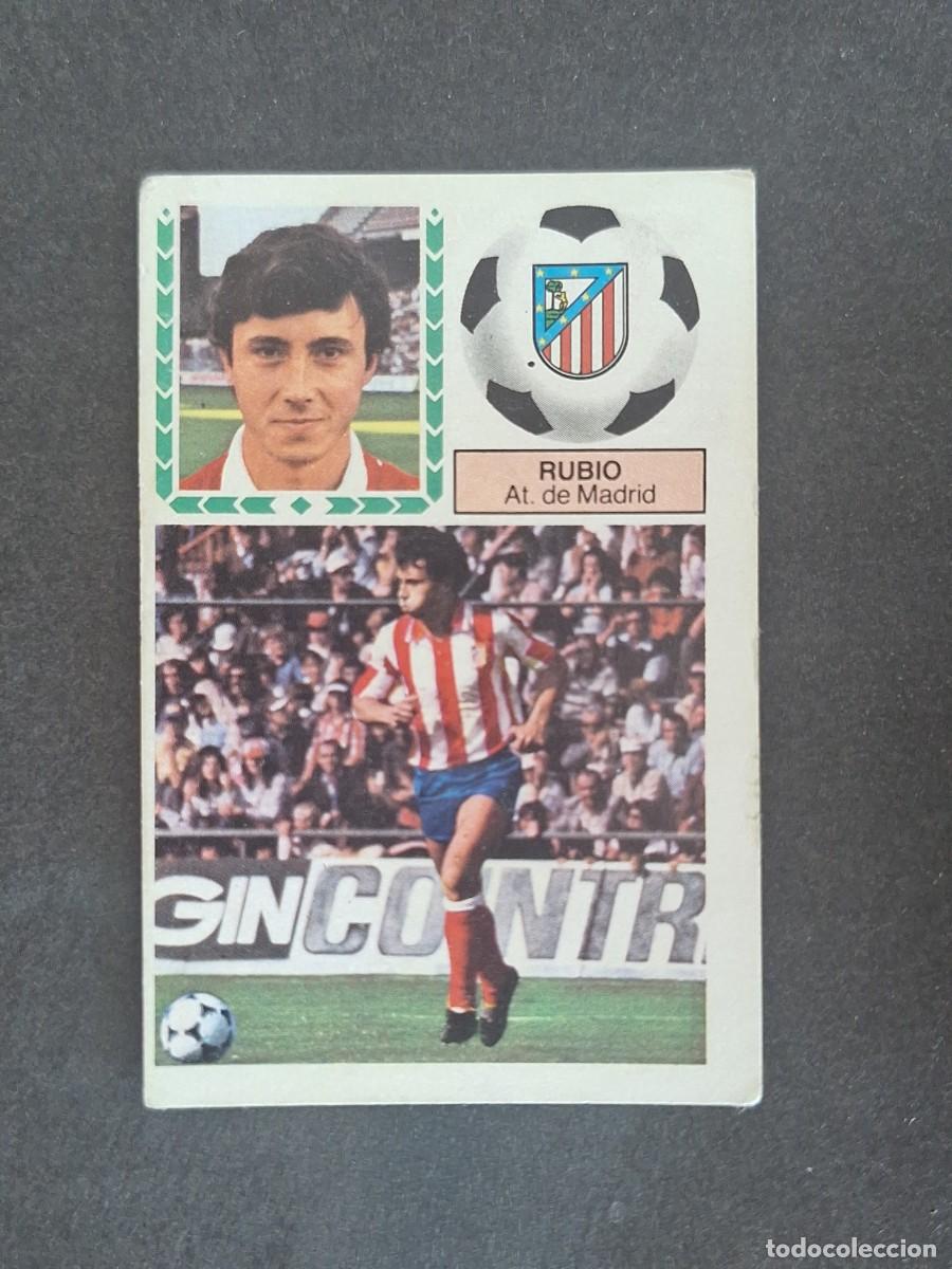 Cromos de f&uacute;tbol: L6 RUBIO ATLETICO DE MADRID LIGA ESTE 1983 1984 83 84 DESPEGADO RECUPERADO
