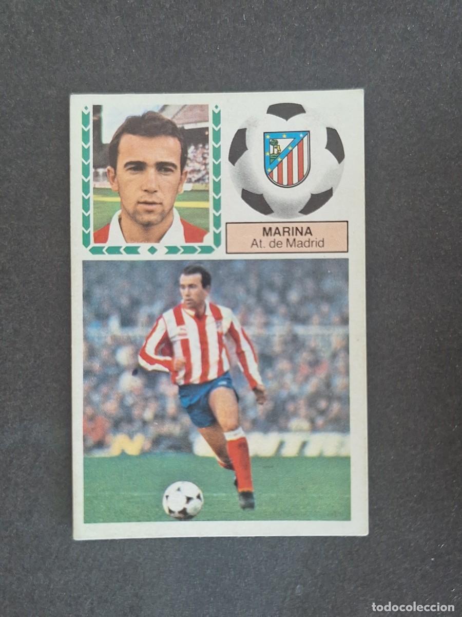 Cromos de f&uacute;tbol: L6 MARINA ATLETICO DE MADRID LIGA ESTE 1983 1984 83 84 DESPEGADO RECUPERADO