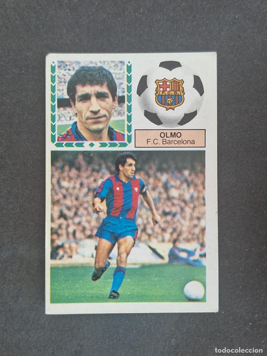 Cromos de f&uacute;tbol: L6 OLMO F. C. BARCELONA LIGA ESTE 1983 1984 83 84 DESPEGADO RECUPERADO
