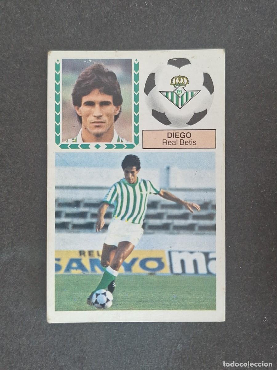 Cromos de f&uacute;tbol: L6 DIEGO REAL BETIS BALOMPIE LIGA ESTE 1983 1984 83 84 DESPEGADO RECUPERADO