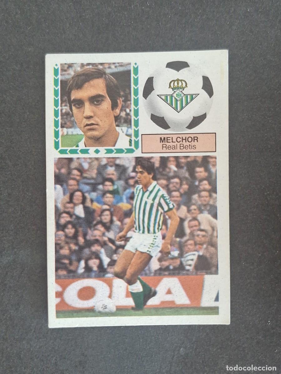Cromos de f&uacute;tbol: L6 MELCHOR REAL BETIS BALOMPIE LIGA ESTE 1983 1984 83 84 DESPEGADO RECUPERADO