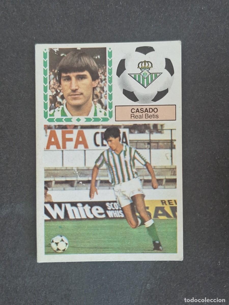 Cromos de f&uacute;tbol: L6 CASADO REAL BETIS BALOMPIE LIGA ESTE 1983 1984 83 84 DESPEGADO RECUPERADO