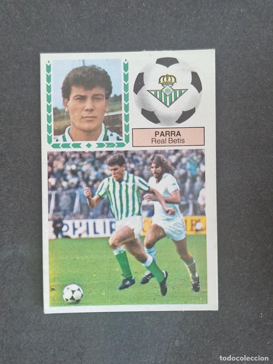 Cromos de f&uacute;tbol: L6 PARRA REAL BETIS BALOMPIE LIGA ESTE 1983 1984 83 84 DESPEGADO RECUPERADO