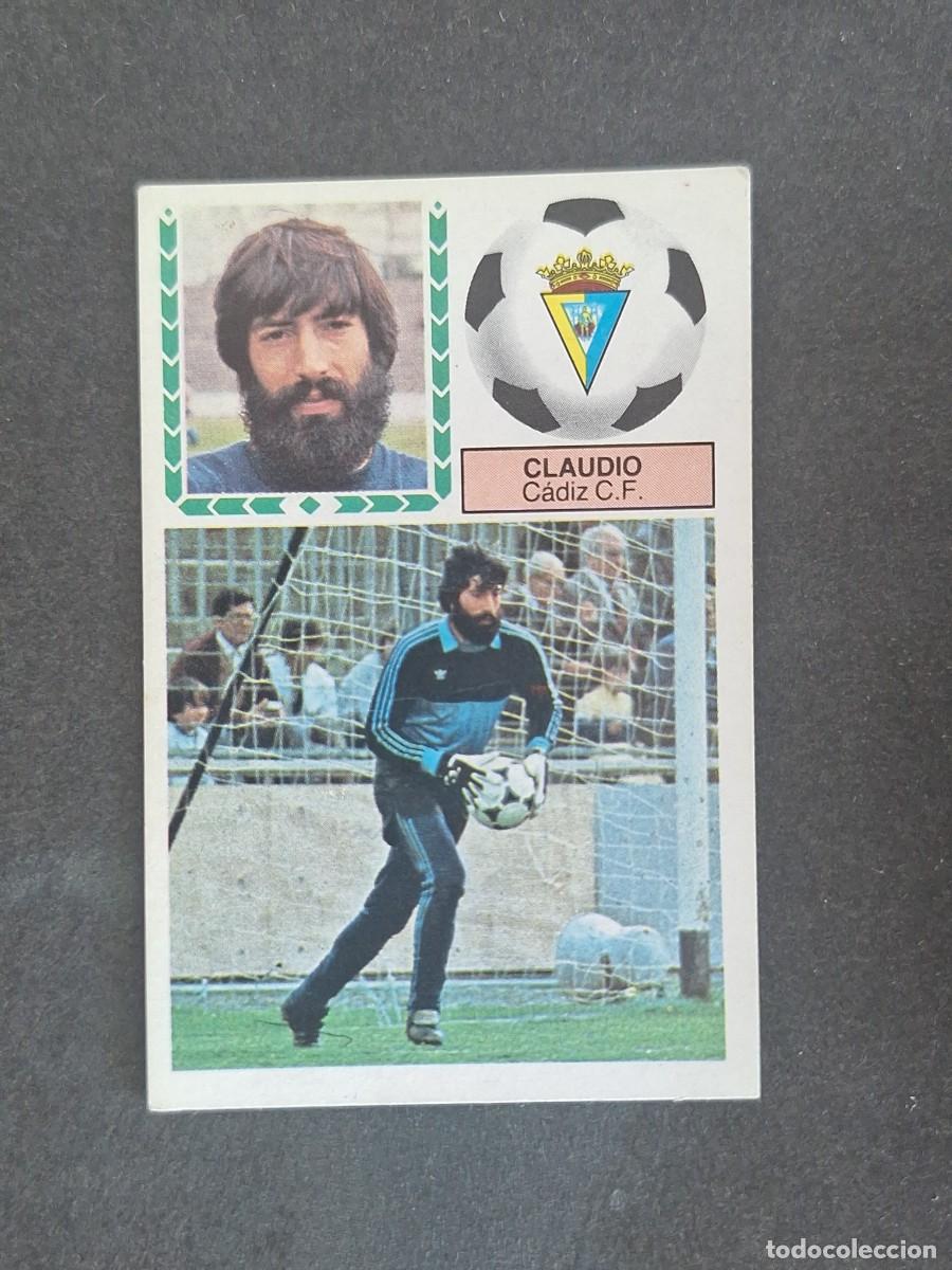 Cromos de f&uacute;tbol: L6 CLAUDIO CADIZ C. F. LIGA ESTE 1983 1984 83 84 DESPEGADO RECUPERADO