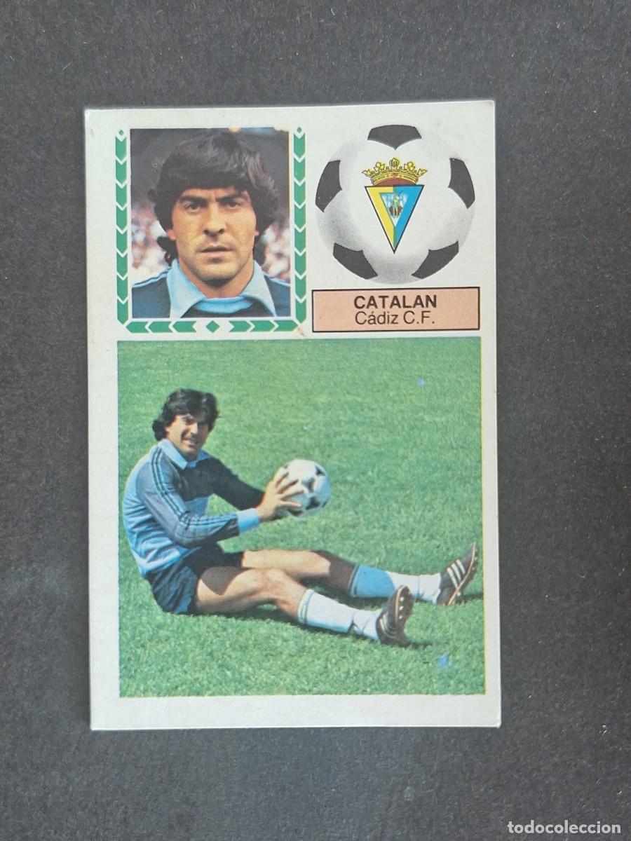 Cromos de f&uacute;tbol: L6 CATALAN CADIZ C. F. LIGA ESTE 1983 1984 83 84 DESPEGADO RECUPERADO